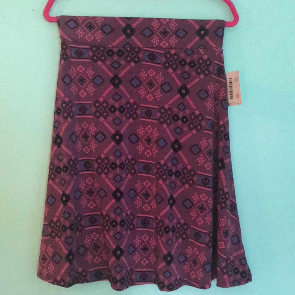Aztec lularoe Azure skirt medium